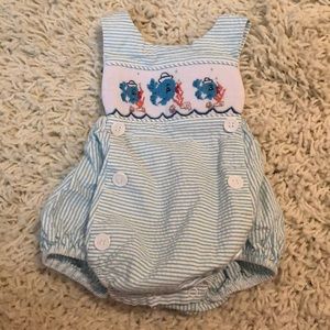 Smocked Bubble Romper